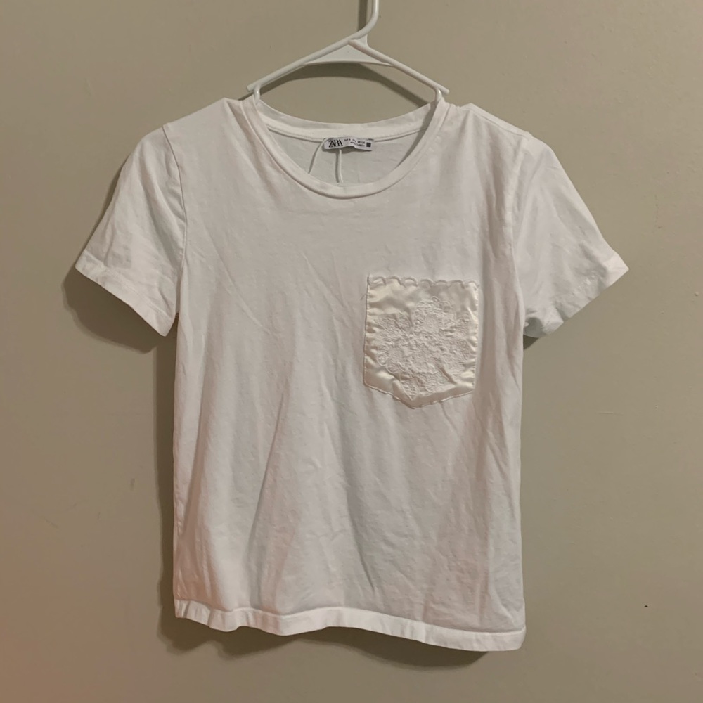 Zara White Top